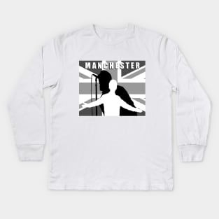 Manchester #2 Kids Long Sleeve T-Shirt